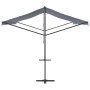 Toldo de pie tela y acero azul y blanco 500x300 cm de , Sombrillas - Ref: Foro24-368933, Precio: 278,07 €, Descuento: %