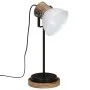 Lámpara de escritorio blanca 25 W E27 17x17x50 cm by , Lamps - Ref: Foro24-371945, Price: 36,49 €, Discount: %