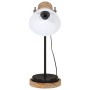Lámpara de escritorio blanca 25 W E27 17x17x50 cm de , Lámparas - Ref: Foro24-371945, Precio: 36,82 €, Descuento: %