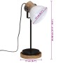 Lámpara de escritorio blanca 25 W E27 17x17x50 cm de , Lámparas - Ref: Foro24-371945, Precio: 36,82 €, Descuento: %