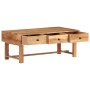 Mesa de centro madera maciza de acacia 100x50x40 cm de vidaXL, Mesas de centro - Ref: Foro24-322669, Precio: 110,32 €, Descue...