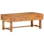 Solid acacia wood coffee table 100x50x40 cm by vidaXL, Coffee table - Ref: Foro24-322669, Price: 109,82 €, Discount: %