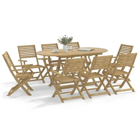 Faltbare Gartenstühle 6 Stück Akazienholz 54,5x61,5x86,5cm von , Gartenstühle - Ref: Foro24-3214226, Preis: 276,17 €, Rabatt: %