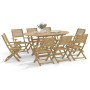 Sillas de jardín plegables 6 uds madera acacia 54,5x61,5x86,5cm by , Garden chairs - Ref: Foro24-3214226, Price: 282,06 €, Di...
