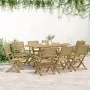 Faltbare Gartenstühle 6 Stück Akazienholz 54,5x61,5x86,5cm von , Gartenstühle - Ref: Foro24-3214226, Preis: 276,17 €, Rabatt: %