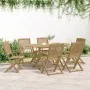 Faltbare Gartenstühle, 6 Stück Massivholz Akazie, 54,5x58x90cm. von , Gartenstühle - Ref: Foro24-3214230, Preis: 292,53 €, Ra...