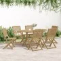 Sillas de jardín plegables 6 uds madera acacia 48,5x57x90 cm de , Sillas de jardín - Ref: Foro24-3214232, Precio: 277,65 €, D...