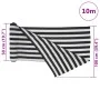 Grau-anthrazit und weißes HDPE-Privatsphärennetz 1x10 m 75 g/m² von , Sonnenschirme - Ref: Foro24-4003653, Preis: 14,39 €, Ra...