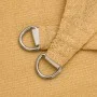 Viereckiges HDPE-Sonnensegel in Sandfarbe, 160 g/m², 4x4 m. von , Sonnenschirme - Ref: Foro24-4002023, Preis: 39,00 €, Rabatt: %