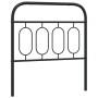 Schwarzes Metallkopfteil 90 cm von , Kopf- und Fußteile - Ref: Foro24-377145, Preis: 33,69 €, Rabatt: %