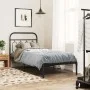 Cabecero de metal negro 90 cm de , Cabeceros y pies de cama - Ref: Foro24-377145, Precio: 33,23 €, Descuento: %