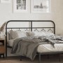 Schwarzes Metallkopfteil, 150 cm. von , Kopf- und Fußteile - Ref: Foro24-377151, Preis: 43,48 €, Rabatt: %