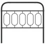Schwarzes Metallkopfteil 107 cm von , Kopf- und Fußteile - Ref: Foro24-377147, Preis: 37,11 €, Rabatt: %
