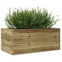 Jardinera de madera de pino impregnada 110x60x46 cm by , Pots and planters - Ref: Foro24-3282463, Price: 175,87 €, Discount: %
