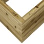 Jardinera de madera de pino impregnada 110x60x46 cm by , Pots and planters - Ref: Foro24-3282463, Price: 175,87 €, Discount: %