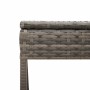 Tumbonas con mesita 2 unidades ratán sintético gris von , Liegen - Ref: Foro24-4002712, Preis: 277,91 €, Rabatt: %