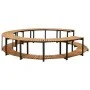 Solid acacia wood whirlpool bathtub surround 273x53 cm by vidaXL, Pool and spa accessories - Ref: Foro24-310091, Price: 806,8...
