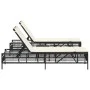 Tumbonas con mesita 2 unidades ratán sintético negro von , Liegen - Ref: Foro24-4002746, Preis: 265,95 €, Rabatt: %