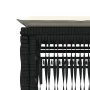 Tumbonas con mesita 2 unidades ratán sintético negro von , Liegen - Ref: Foro24-4002746, Preis: 265,95 €, Rabatt: %
