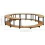 Solid acacia wood whirlpool bathtub surround 273x53 cm by vidaXL, Pool and spa accessories - Ref: Foro24-310091, Price: 806,8...