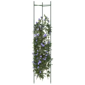 Tutor para tomates 2 unidades acero y PP 154 cm by , Pot stands - Ref: Foro24-4009285, Price: 32,21 €, Discount: %