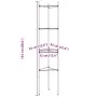 Tutor para tomates 2 unidades acero y PP 154 cm by , Pot stands - Ref: Foro24-4009285, Price: 32,21 €, Discount: %