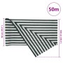 Grünes und weißes HDPE-Privatsphärennetz 1x50 m 75 g/m² von , Sonnenschirme - Ref: Foro24-4003709, Preis: 38,50 €, Rabatt: %