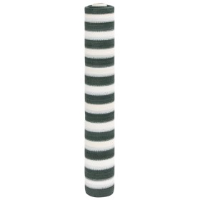 Grünes und weißes HDPE-Privatsphärennetz 1,5x25 m 75 g/m² von , Sonnenschirme - Ref: Foro24-4003714, Preis: 30,94 €, Rabatt: %