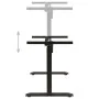 Motorisierte Schreibtischstruktur, höhenverstellbar, schwarz von vidaXL, Kabinen und Arbeitstische - Ref: Foro24-321715, Prei...