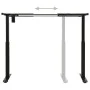 Motorized desk structure adjustable height black by vidaXL, Cubicles and work tables - Ref: Foro24-321715, Price: 244,60 €, D...