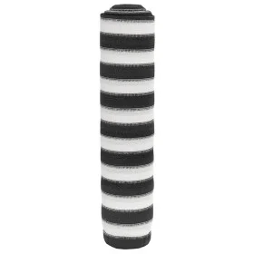 Grau-anthrazit-weißes HDPE-Privatsphärennetz 1,5x50 m 150 g/m² von , Sonnenschirme - Ref: Foro24-4003679, Preis: 91,46 €, Rab...