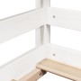 Kinderbett mit massivem Dach aus weißem Kiefernholz 90x190 cm. von , Betten und Lattenroste - Ref: Foro24-847007, Preis: 128,...