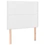 Box spring bed with white synthetic leather mattress and LED lights 120x200 cm by , Beds and slatted bases - Ref: Foro24-3135...