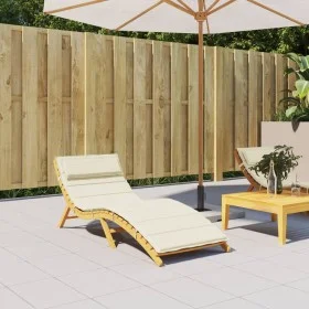 Oxford Stoff Sonnenliege Kissen cremefarben 180x60x3 cm von , Kissen für Stühle und Sofas - Ref: Foro24-361854, Preis: 41,79 ...