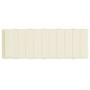 Cojín de tumbona de tela Oxford color crema 180x60x3 cm de , Cojines para sillas y sofás - Ref: Foro24-361854, Precio: 44,47 €