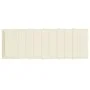 Cream-colored Oxford fabric sun lounger cushion 180x60x3 cm by , Cushions for chairs and sofas - Ref: Foro24-361854, Price: 4...
