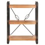 Estantería de 3 niveles de madera maciza de acacia 60x30x80 cm by , Bookcases and shelves - Ref: Foro24-320613, Price: 122,36...