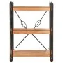 Massives Akazienholzregal mit 3 Ebenen, 60x30x80 cm. von , Bücherregale und Regale - Ref: Foro24-320613, Preis: 120,14 €, Rab...