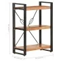 Massives Akazienholzregal mit 3 Ebenen, 60x30x80 cm. von , Bücherregale und Regale - Ref: Foro24-320613, Preis: 120,14 €, Rab...