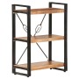 Estantería de 3 niveles de madera maciza de acacia 60x30x80 cm by , Bookcases and shelves - Ref: Foro24-320613, Price: 122,36...