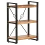 Massives Akazienholzregal mit 3 Ebenen, 60x30x80 cm. von , Bücherregale und Regale - Ref: Foro24-320613, Preis: 120,14 €, Rab...