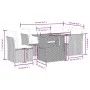 Set Gartensofas mit Kissen 5 Stück synthetisches Rattan beige von , Gartensets - Ref: Foro24-3270834, Preis: 466,76 €, Rabatt: %