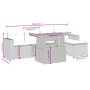 Set Gartensofas mit Kissen 6 Stück synthetisches Rattan beige von , Gartensets - Ref: Foro24-3271290, Preis: 385,03 €, Rabatt: %