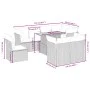 Garden sofa set 9 pieces with beige synthetic rattan cushions by , Garden sets - Ref: Foro24-3270933, Price: 595,89 €, Discou...