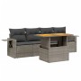 Garden sofa set with 5-piece synthetic rattan beige cushions by , Garden sets - Ref: Foro24-3271633, Price: 348,18 €, Discoun...
