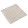 Teppichbodenfliesen 20 Stück 5 m² 50x50 cm hellbeige von vidaXL, Böden und Teppiche - Ref: Foro24-147319, Preis: 105,43 €, Ra...