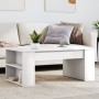 Weißer Couchtisch aus Holzwerkstoff 102x55x42 cm von , Couchtisch - Ref: Foro24-831853, Preis: 58,18 €, Rabatt: %