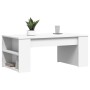 Weißer Couchtisch aus Holzwerkstoff 102x55x42 cm von , Couchtisch - Ref: Foro24-831853, Preis: 58,18 €, Rabatt: %