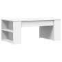 Weißer Couchtisch aus Holzwerkstoff 102x55x42 cm von , Couchtisch - Ref: Foro24-831853, Preis: 58,18 €, Rabatt: %