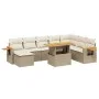 Gartensofagarnitur mit beigen Kissen, 8-teilig, aus PE-Rattan. von , Gartensets - Ref: Foro24-3273634, Preis: 594,72 €, Rabat...